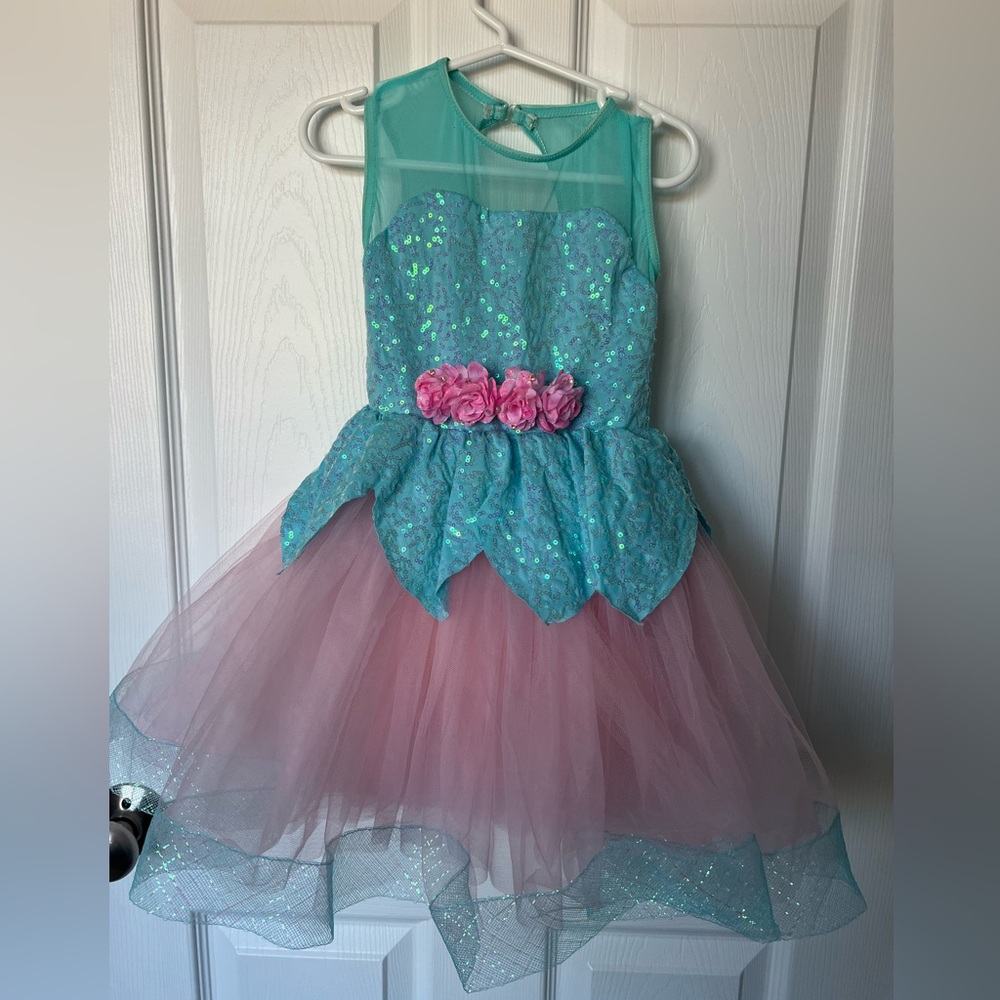 Weissman style 12443 Sparkling Aqua and Pink Fairy Costume